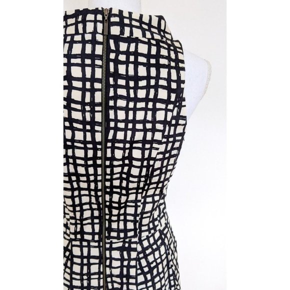 Cue Made in Australia shift dress black white size 10 - Picture 5 of 8